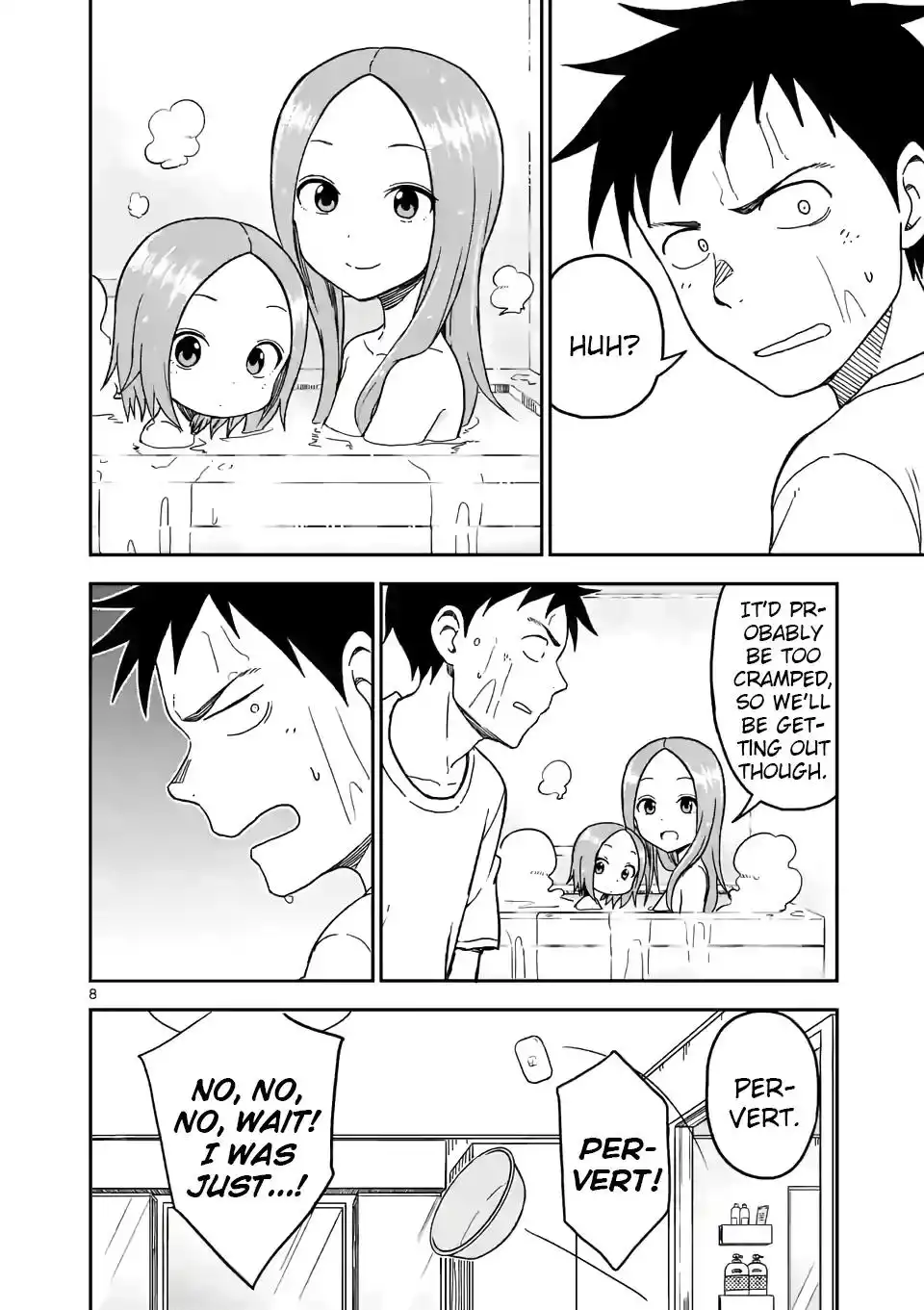 Karakai Jouzu no (Moto) Takagi-san Chapter 94 8